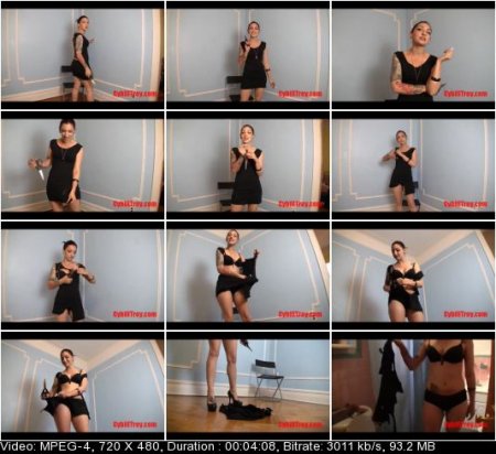 Cybill Troy - Tacky Gift Gets Destroyed & Pisssed On Cybill Troy - Tacky Gift Gets Destroyed & Pisssed On