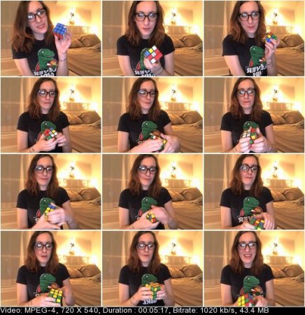 Morrigan - Rubiks Cube Masturbation Challenge Morrigan - Rubiks Cube Masturbation Challenge