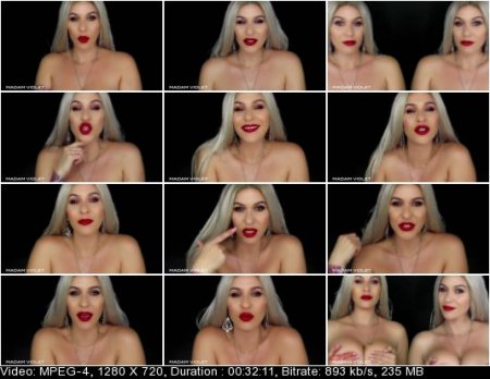 Goddess Madam Violet - No More Pussy: Red Lips Brain Fuck Goddess Madam Violet - No More Pussy: Red Lips Brain Fuck