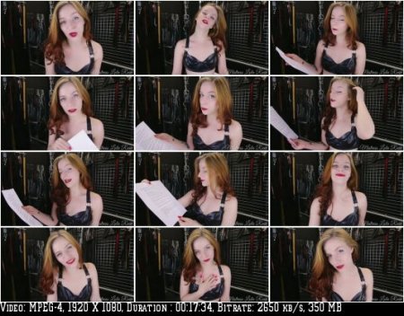 Mistress Lola Ruin - Orgasm control contract Mistress Lola Ruin - Orgasm control contract
