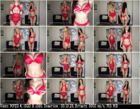 Goddess Lindsey and Princess Ashley - Valentines Day Goddess Lindsey and Princess Ashley - Valentines Day