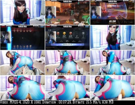 Felicia Vox - D Va Loses a Bet: Part 1 Felicia Vox - D Va Loses a Bet: Part 1