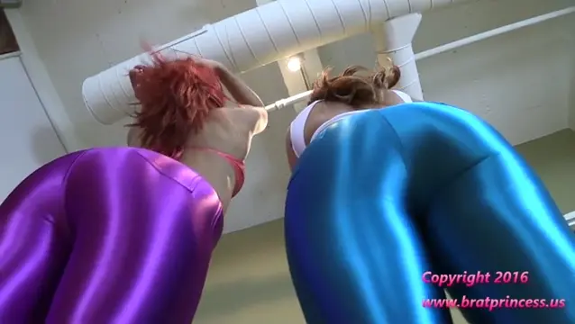 Poster: Bratprincess - Amadahy and Mia POV - Ass Addict Adores Princess in Shiny Pants