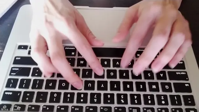 Poster: Hand Fetish Typing Poster: Hand Fetish Typing