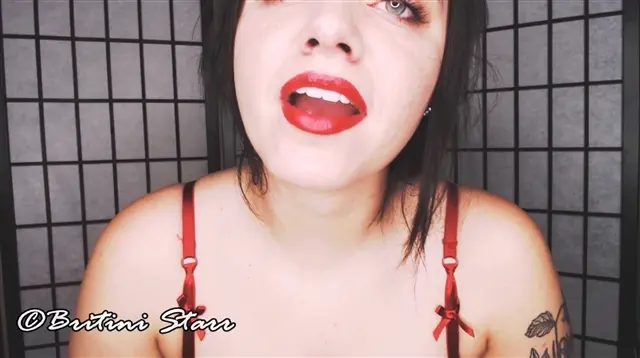 Poster: Britini Starr - Lips and Spit Whore