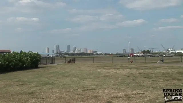 Poster: Big Titted Blonde Naked and Masturbating All Around Tampa Florida