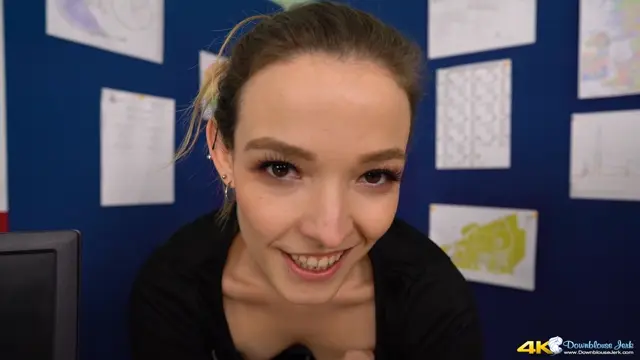 Poster: DownBlouse Jerk – Kylie Nymphette – Business Trip