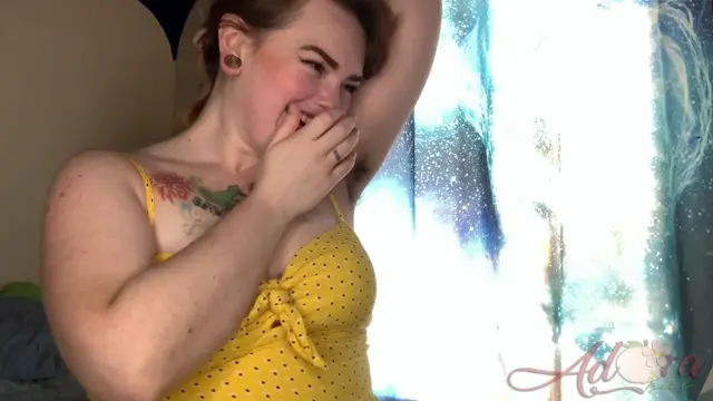 Poster: Hairy Shy Date gives JOI