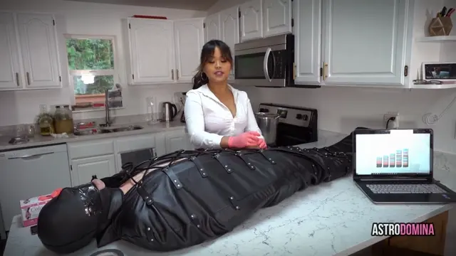 Poster: AstroDomina - Man Milking Machine