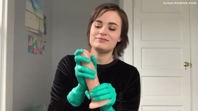 Poster: Surgical Gloves Handjob and JOI