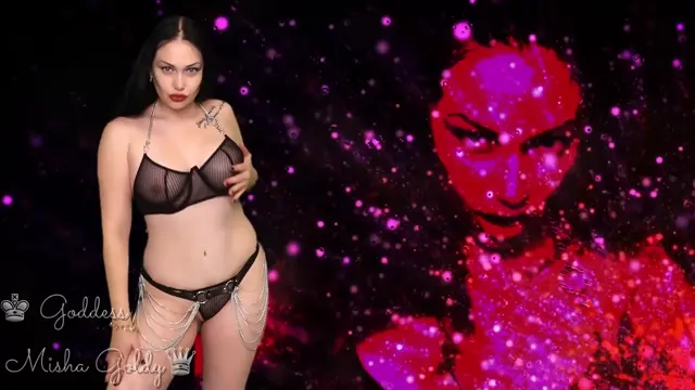 Poster: The Goldy Rush – I Programing You Into My Addicted Slave! I Will Break You And Make You Weak – Mistress Misha Goldy – Russianbeauty