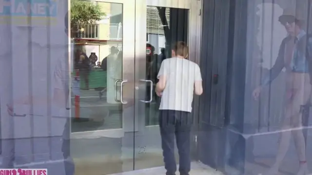 Poster: Girls Bullies – Penny Barber – Sidewalk Pantsing And Wedgies