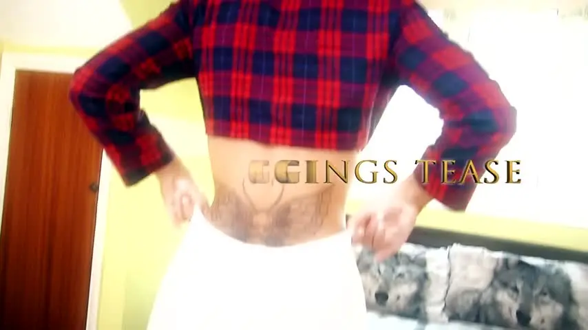 Poster: White Leggins Tease