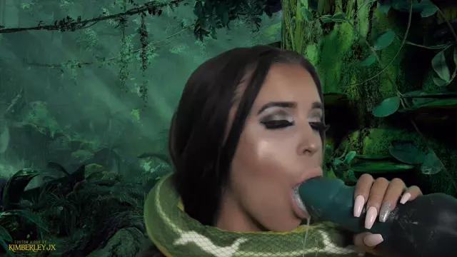 Poster: KimberleyJx - Jungle Book - An Encounter with Kaa