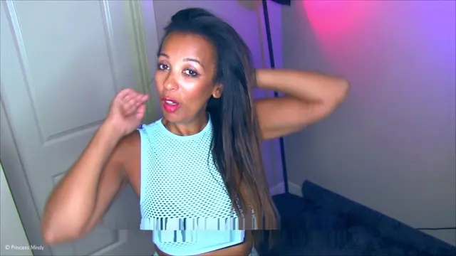 Poster: Princess Mindy - Homewrecking gym clothes