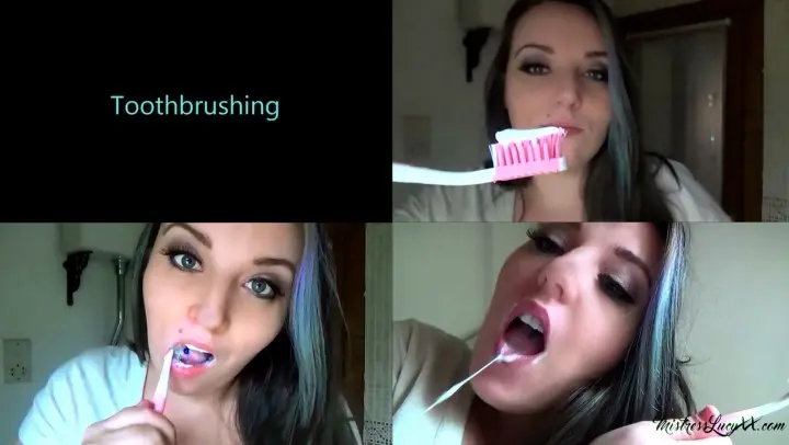 Poster: Toothbrushing And Spitting Poster: Toothbrushing And Spitting
