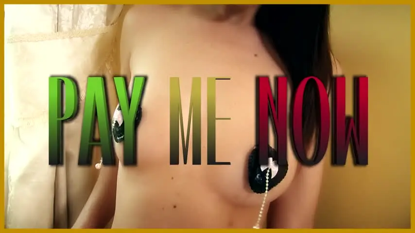 Poster: Pay Me Now Poster: Pay Me Now