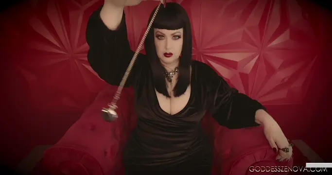 Poster: Goddess Zenova - Programmed in The Red Room Poster: Goddess Zenova - Programmed in The Red Room