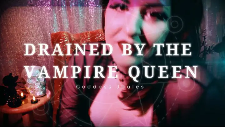 Poster: Drained by the Vampire Queen Poster: Drained by the Vampire Queen