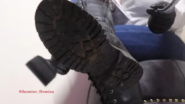 Poster: Jasmine Domina - Custom Clip - Beaten Boot Boy Poster: Jasmine Domina - Custom Clip - Beaten Boot Boy